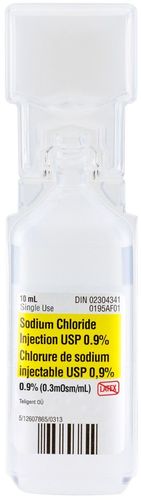 Sodium Chloride Injection USP 0.9% 10 mL