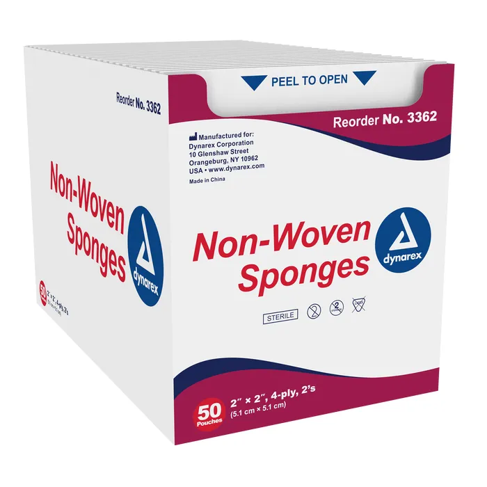 Non-Woven Sponges 4 Ply Sterile