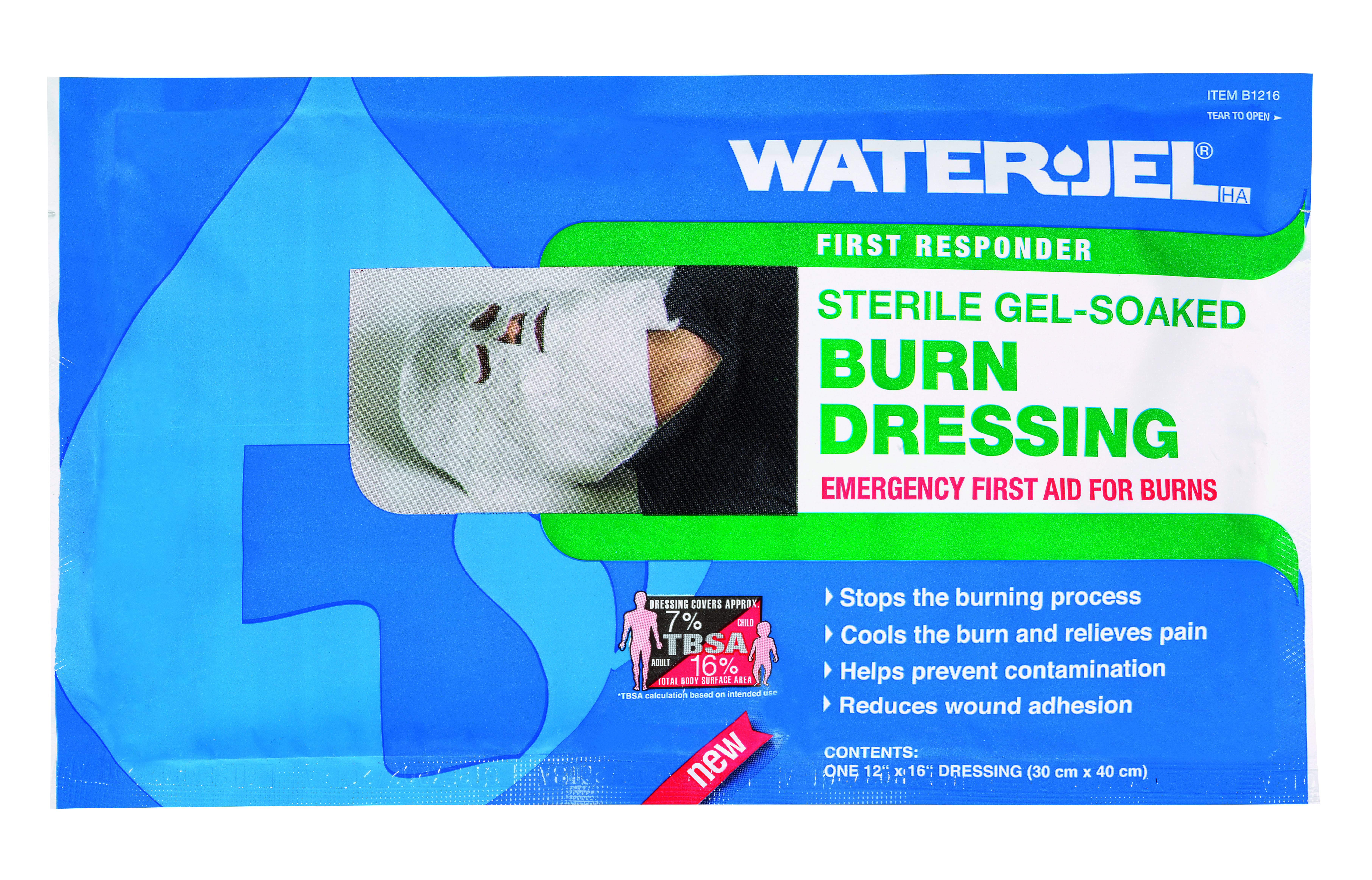 Water-Jel Burn Dressing 12" x 16"
