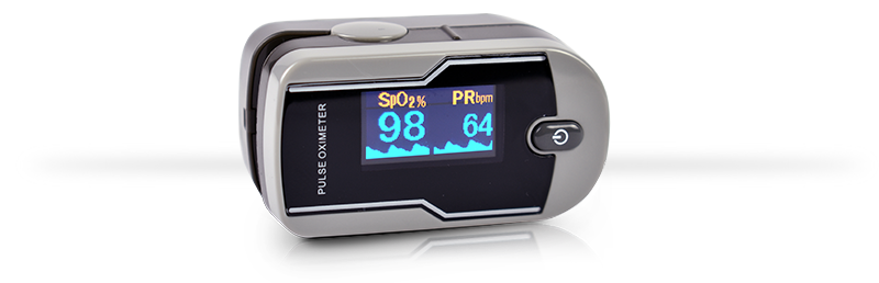 Pulse Oximeter w/Case, Lanyards & Batteries