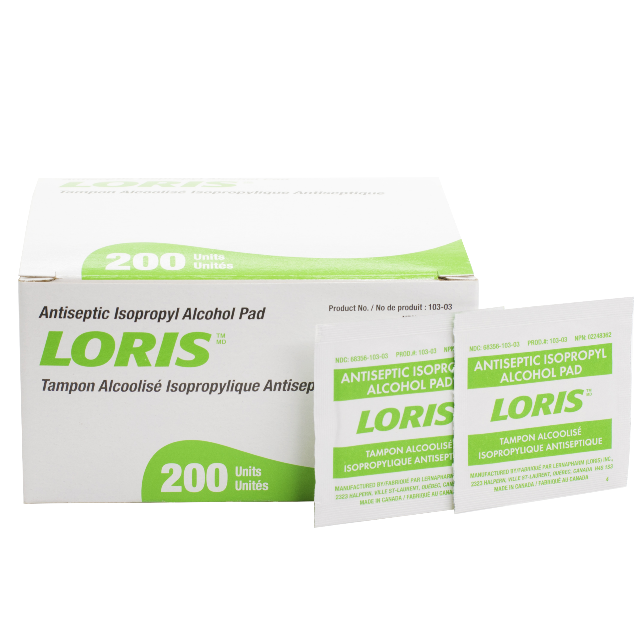 LORIS™ Alcohol Pads