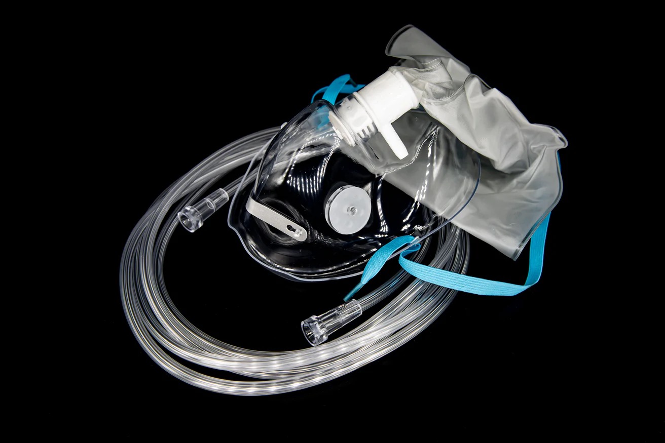 Adult Non-Rebreather w/ 1 Side Valve