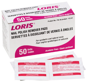 LORIS™ Nail Polish Remover Pads