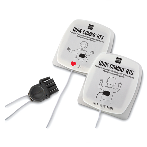 LifePak® Pediatric Edge System™ RTS Electrodes with Quik-Combo Connector