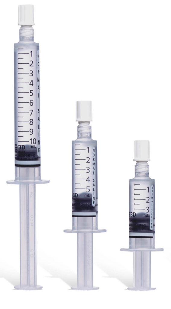 PosiFlush Saline Filled Syringe