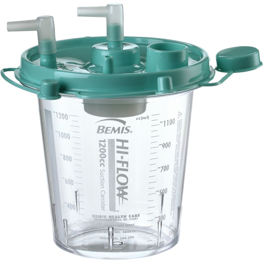 Disposable Hi-Flow Rigid Canister 1200CC