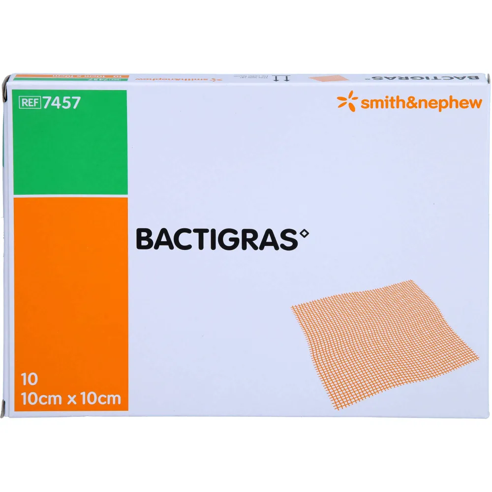 BACTIGRAS™ 7457 Total Antiseptic Dressing 10cm x 10cm
