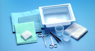 Sterile Suturing Tray 
