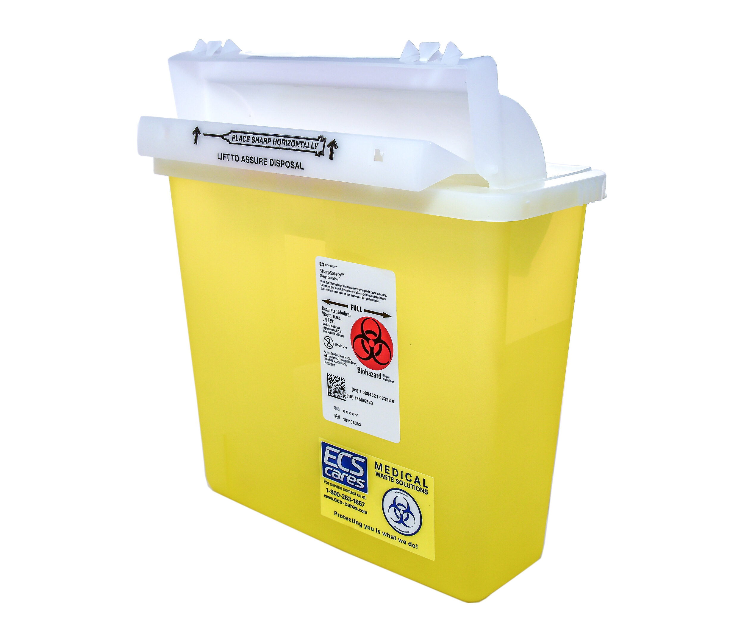 Monoject™ SharpStar™ 8506Y Sharps Container 5qt