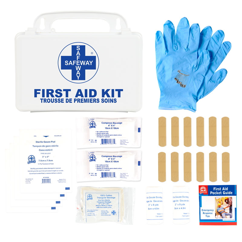 Ontario WSIB Level A First Aid Kit Plastic Box