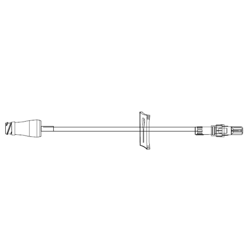 ICU Medical® MC33150 Smallbore Pressure Infusion Extension Set, 7"