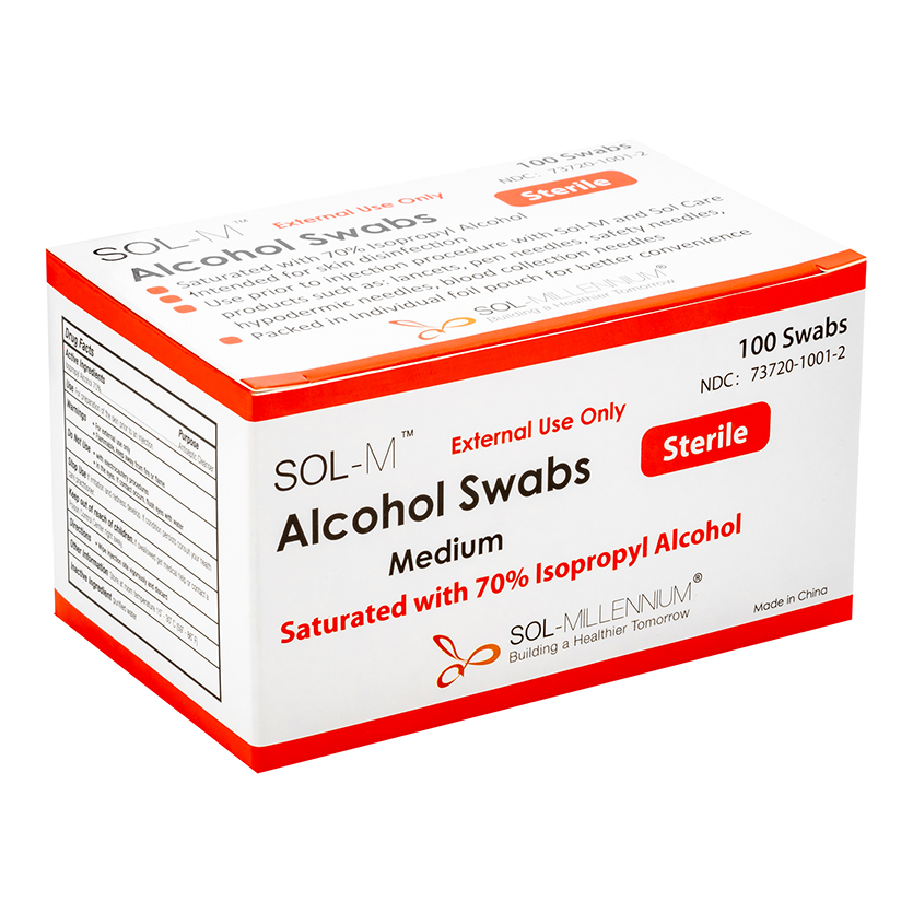 Sol-M® Alcohol Swabs