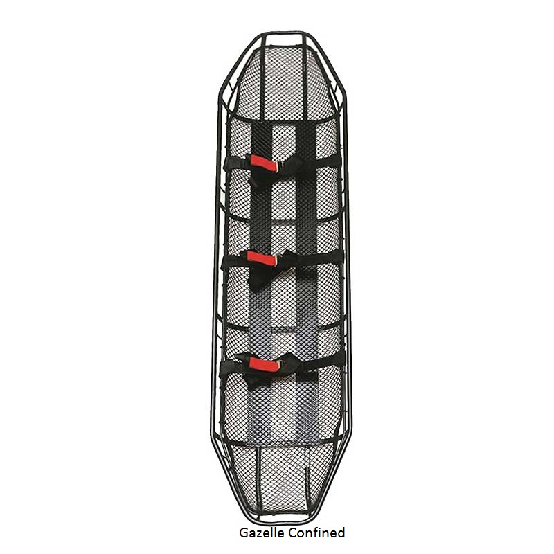 Ferno Gazelle Stretcher Confined Space Vertical View