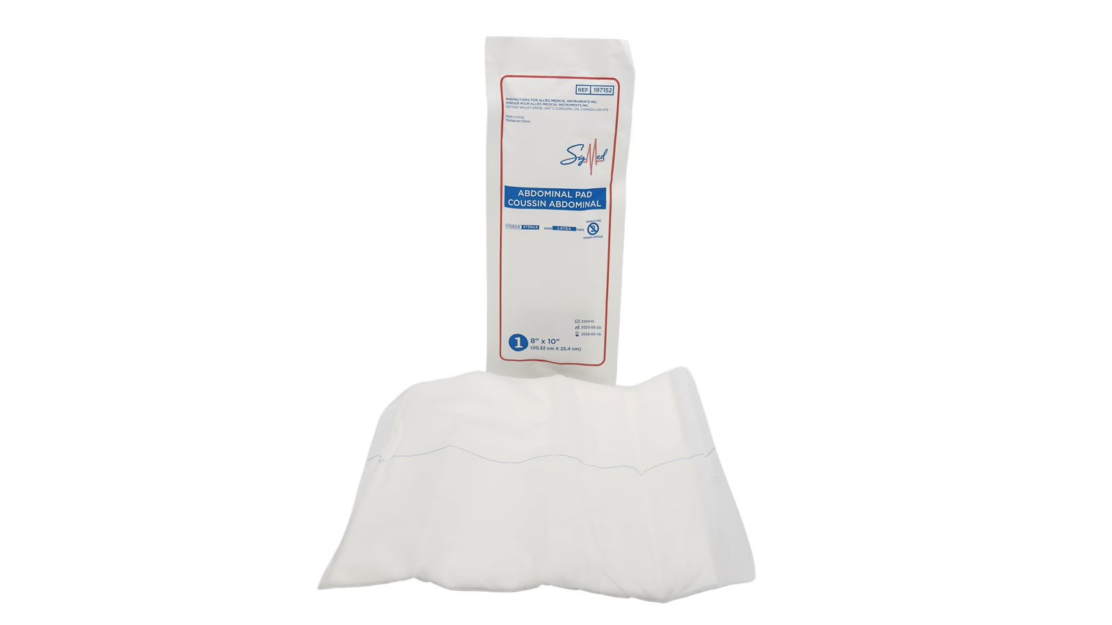 Sterile Abdominal Pads 8" x 10"
