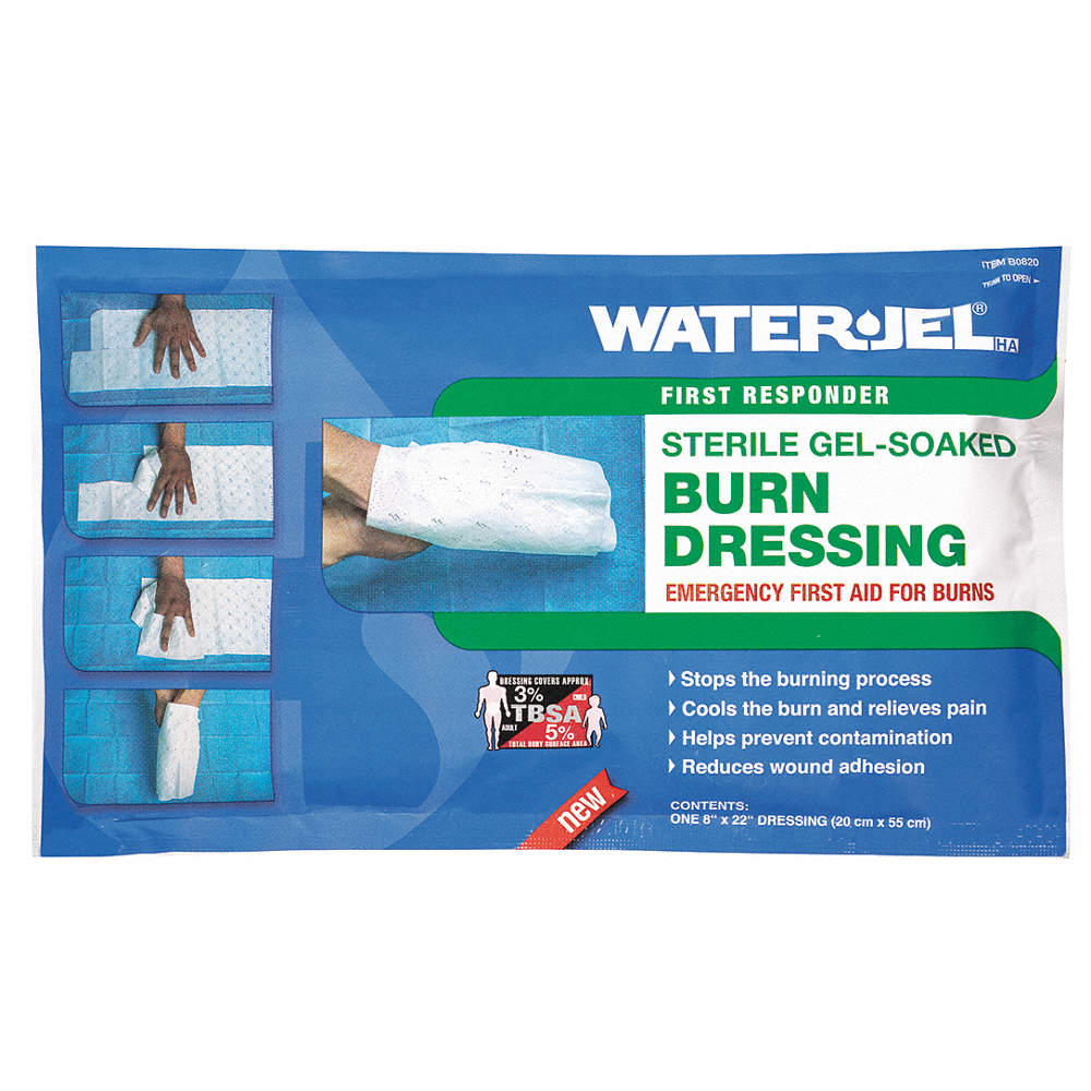 Water-Jel Burn Dressing 8" x 18" 