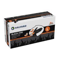 Halyard Black-Fire Nitrile Gloves