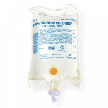 Saline 500cc Bag