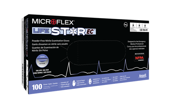 Microflex Lifestar Box showing size, quantity and packaging