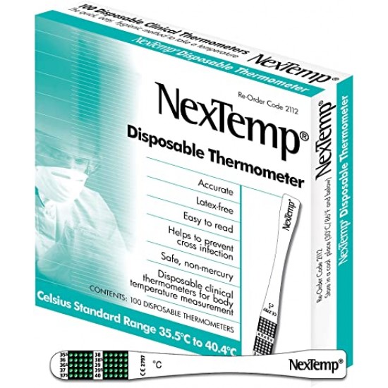 NexTemp® Disposable Ora/Axillary Thermometers